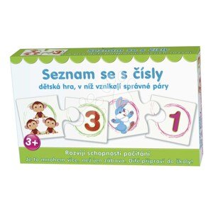 Náučná spoločenská hra Zoznám sa s číslami Dohány česká verzia