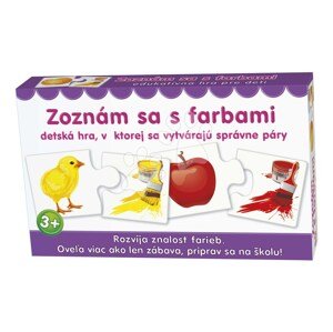 Náučná spoločenská hra Zoznám sa s farbami Dohány slovenská verzia