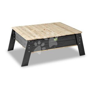 Pieskovisko stôl Aksent Sand Table Exit Toys z cyprusového dreva s krytom objem 180 kg od 2 rokov
