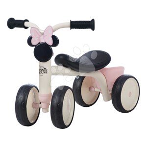 Odrážadlo Minnie Disney Rookie Ride-On Smoby s kovovou konštrukciou a točiacimi riadidlami od 12 mes