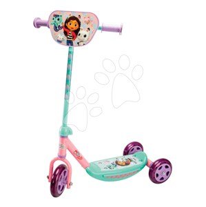 Kolobežka trojkolesová Gabby 3 Wheels Scooter Smoby protišmyková s výškovo nastaviteľnými riadidlami max. 67 cm