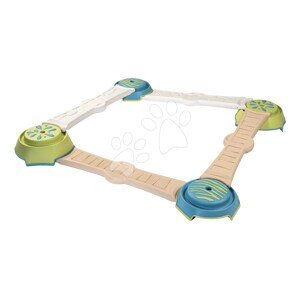 Dobrodružná dráha so 4 chodníkmi Adventure Course Life Smoby 4 oporné body na rozvoj rovnováhy a pohybových zručností detí od 24 mes - model 2025