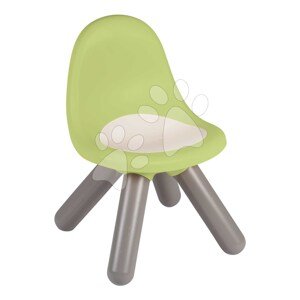 Stolička pre deti KidChair Green Life Smoby zelená s UV filtrom 50 kg nosnosť výška sedadla 27 cm od 18 mes - model 2025