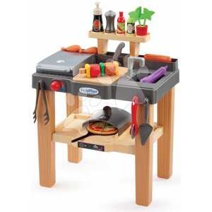 Záhradná kuchynka s grilom a pizzeria Garden&Seasons Summer Kitchen Écoiffier 27 dielov od 18 mes