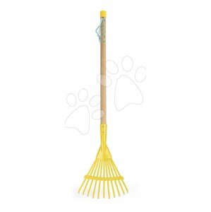 Záhradné náradie hrable Happy Garden Janod kovové s drevenou rúčkou J03190