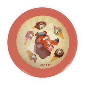 Didaktický hlavolam Beads Game Applepop Janod guličkový 4 druhy J03375