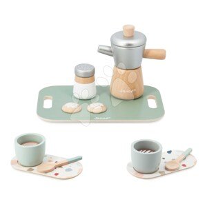 Drevený kávovar Italian-Style Coffee Janod 13 dielov od 24 mes J06630