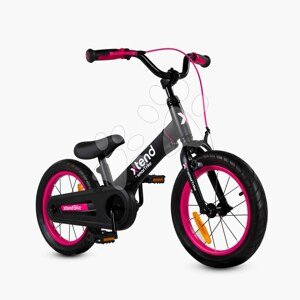 Bicykel a odrážadlo 2v1 Xtend Bike Pink smarTrike rozšíriteľný rám z magnézia s výškovo nastaviteľným sedadlom a riadidlami s prednou brzdou od 3 do 7 rokov