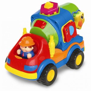 KIDDIELAND 31906 cement mixer Activity auto s miešačkou so zvukmi