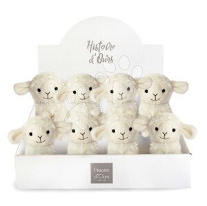 Plyšová ovečka Lamb Histoire d’ Ours biela 15 cm od 0 mes
