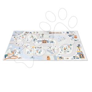 Koberec a hracia podložka Horské údolie Mountain Valley Playmat with Circuit Cross Roads Janod protišmyková od 24 mes J05940