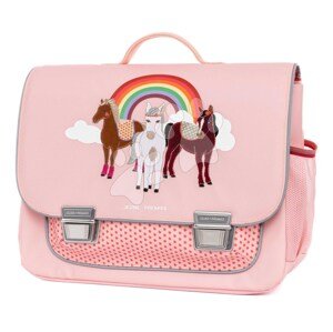 Školská aktovka Classic Midi Pony Jeune Premier ergonomická luxusné prevedenie 38*30 cm