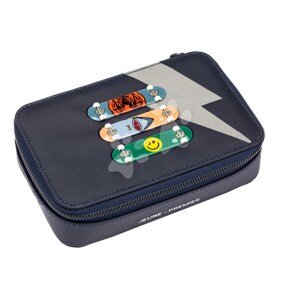 Školský peračník Pencil Box Filled Skate Jeune Premier ergonomický luxusné prevedenie 20*7 cm