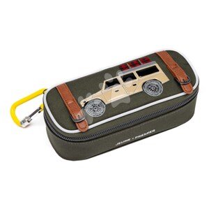 Školský peračník Pencil Box Camp Life Jeune Premier ergonomický luxusné prevedenie 22*7 cm