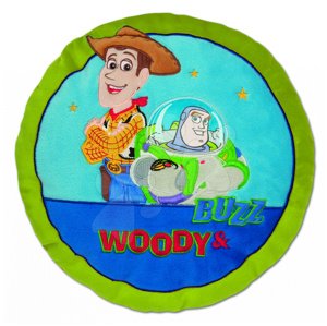 Ilanit plyšový vankúš Wd Toy Story 3 okrúhly 13894 modro-zelený
