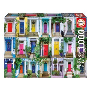 Puzzle Gates of Notting Hill Educa 1000 dielov a Fix lepidlo