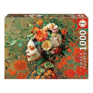 Puzzle Lizard Queen Educa 1000 dielov a Fix lepidlo