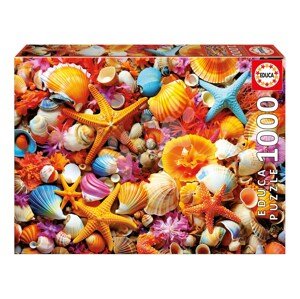 Puzzle Collage of Shells Educa 1000 dielov a Fix lepidlo