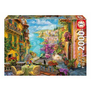 Puzzle Spanish Coffee Educa 2000 dielov a Fix lepidlo