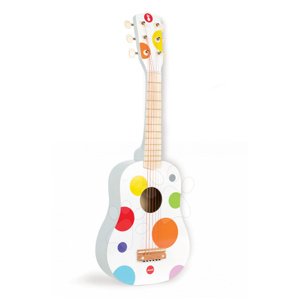 Janod drevená gitara Confetti Guitar 07598 bodkovaná