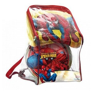 Mondo osuška a lopta Spiderman 18867 žlto-červená