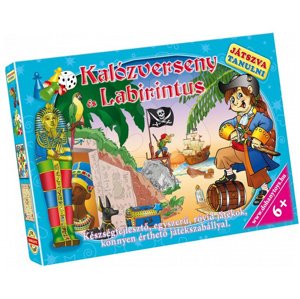 Dohány detská hra Učiť sa hrou Pirát a Labyrint 619-1