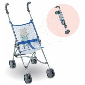 Kočík skladací Umbrella Stroller Mon Grand Poupon Corolle Canne Blue pre 36-42 cm bábiku od 24 mes