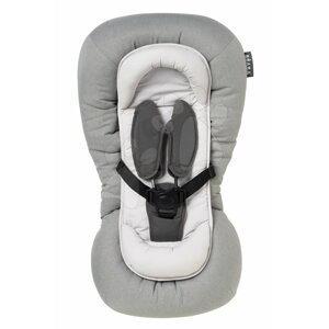 Ležadlo ku všetkým polohovateľným lehátkam Beaba Up & Down Bouncer Seat Cushion Grey s opierkou hlavičky od 0 mes