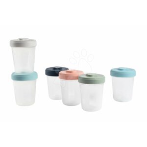 Set 6 dóz na jedlo Beaba Toddler Food Storage 6 clip 6x250 ml