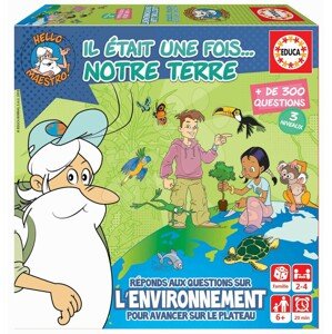 Spoločenská hra Hello Maestro Notre Terre Educa francúzsky pre 2-4 hráčov od 6 rokov