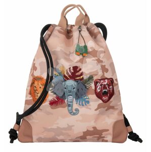 Školský vak na telocvik a prezuvky City Bag Wildlife Jeune Premier ergonomický luxusné prevedenie 40*36 cm