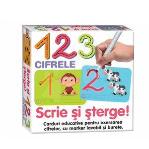 Náučná hra Čísla 123 Dohány rumunská verzia od 3 rokov
