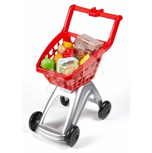 Nákupný vozík v supermarkete 100% Chef Écoiffier s potravinami od 18 mes