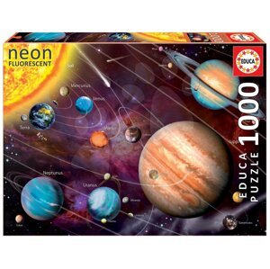 Educa puzzle Neon Solar System 1000 dielikov 14461 farebné