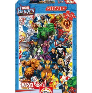 Educa Puzzle Marvel Heroes 500 dielov 15560 farebné