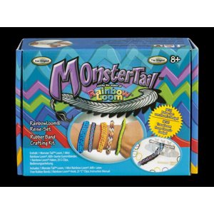 Rainbow Loom detský set na pletenie náramkov Monster Tail 21379
