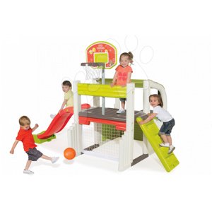 Smoby hracie centrum pre deti Fun Center 310059 zeleno-červené