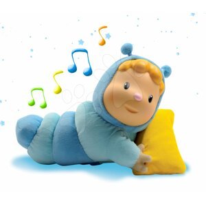 Smoby svietiaca detská bábika Cotoons Chowing 211072 modrá