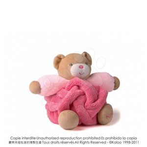 Kaloo plyšový macko Plume-Raspberry Bear 969469 ružový