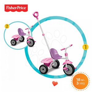 Trojkolka smarTrike Fisher-Price Glee 3350233 ružovo-fialová