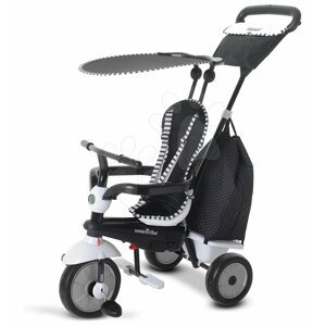 Detská trojkolka smarTrike Glow Touch Steering 4v1 6402400 čierno-biela