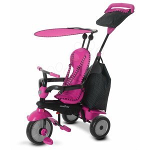 Trojkolka smarTrike Glow 4v1 Touch Steering Black&Pink 6402200 ružovo-čierna