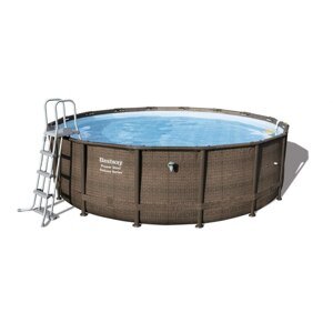 Bestway Bestway Veľký záhradný bazén s konštrukciou Power Steel 488 x 122 cm kompletná sada