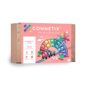 Connetix Connetix Tiles - Magnetická Stavebnica Pastelová XXL 202 ks