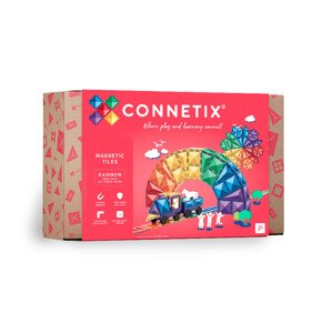 Connetix Connetix Tiles - Magnetická Stavebnica Dúhová XXL 212 ks
