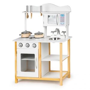 Ecotoys Ecotoys Detská drevená kuchynka biela