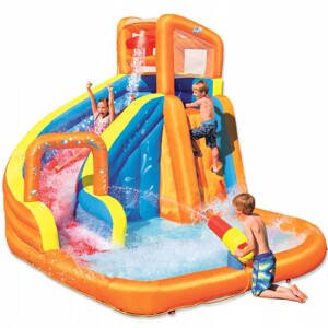 mamido Bestway vodný hrací park H2OGO Turbo Splash 365 x 320 cm