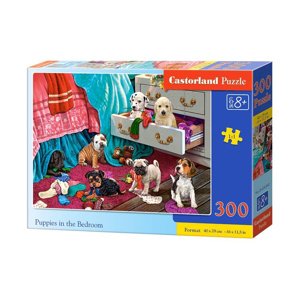 mamido Puzzle 300 dielikov Šteňatá v spálni
