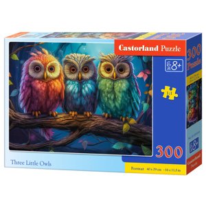 mamido Puzzle 300 B-030545 Tri malé malej sovy
