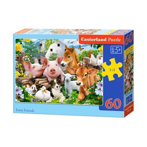 mamido Puzzle 60 dielikov Farm Friends